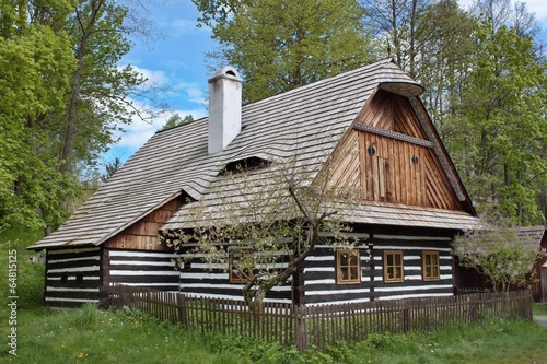Photo: folk museum "Vesely Kopec" in Czech Republic, water mill folk museum "Vesely Kopec" in Czech Republic, water mill