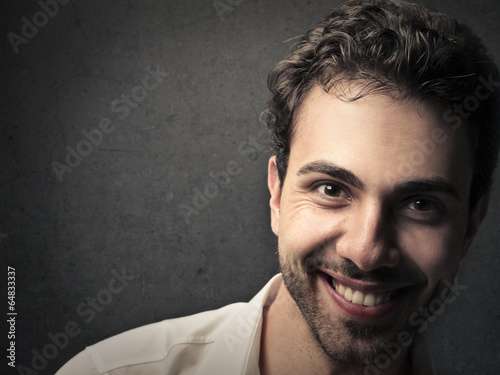 Photo: smiling man smiling man