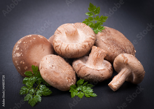 Photo: Shiitake Mushrooms Shiitake Mushrooms