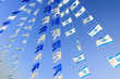 Israel flags Israel flags