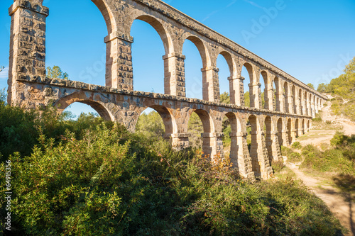 Photo: Devil bridge in Tarragona, Spain Devil bridge in Tarragona, Spain