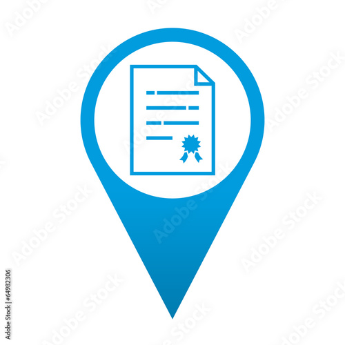 Illustration: Icono localizacion simbolo certificacion Icono localizacion simbolo certificacion