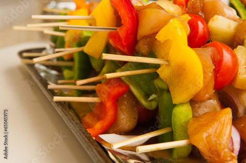 Photo: Chicken shish kebab Chicken shish kebab