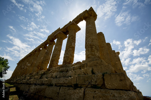 Photo: Ancient Temple of Juno, Agrigento, Sicily, Italy Ancient Temple of Juno, Agrigento, Sicily, Italy