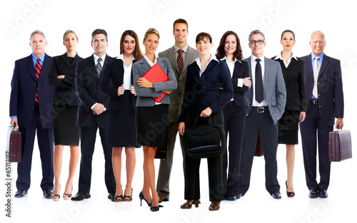 Photo: Business team. Business team.