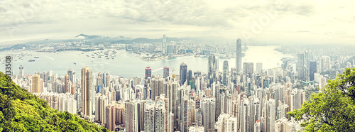 Photo: panorama of hong kong ,China panorama of hong kong ,China