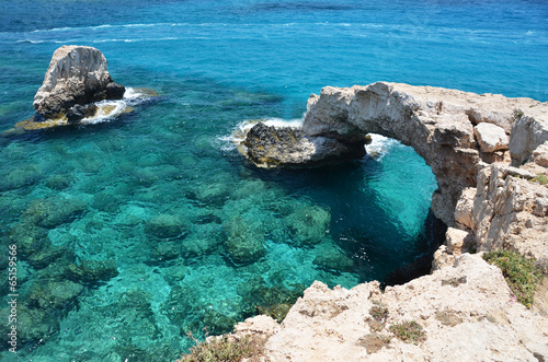 Fototapeta Rock arch. Ayia Napa, Cyprus