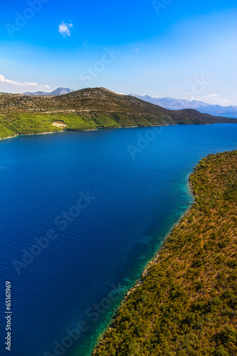 Photo: Ston channel at Peljesac peninsula Ston channel at Peljesac peninsula