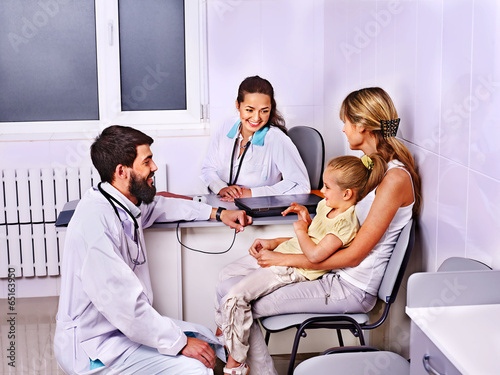 Photo: Doctor exam child. Doctor exam child.