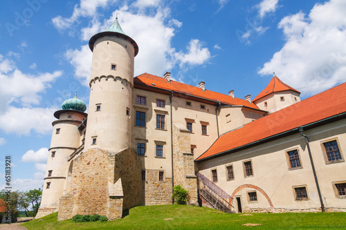  View of Nowy Wisnicz castle, Poland