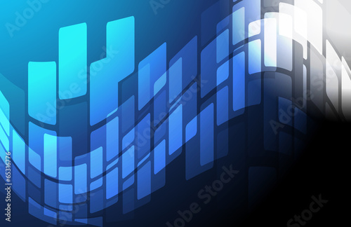 Illustration: blue Abstract technology background illustration blue Abstract technology background illustration