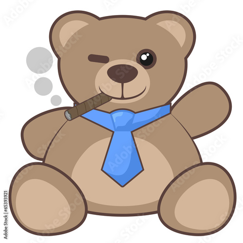 Vector: Smoke bear Smoke bear