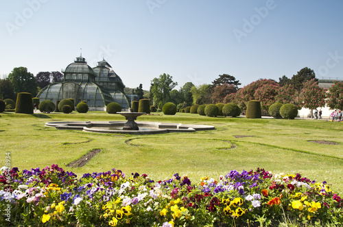 Photo: Botanic Gardens and the Palm Haus at Schoenbrunn Botanic Gardens and the Palm Haus at Schoenbrunn