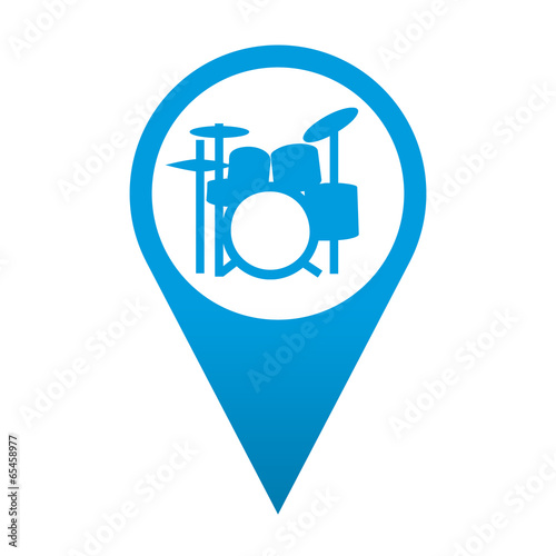 Illustration: Icono localizacion simbolo bateria Icono localizacion simbolo bateria