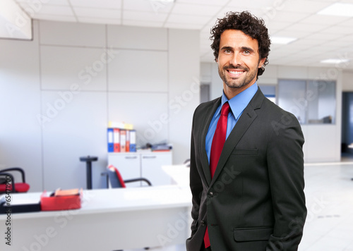 Photo: Handsome mature businessman portrait Handsome mature businessman portrait