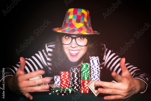 Photo: Poker face Poker face