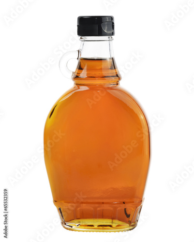 Photo: Maple Syrup Isolated On White Background. Maple Syrup Isolated On White Background.