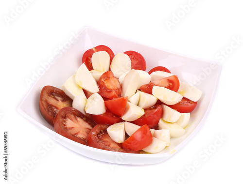 Photo: Caprese salad. Caprese salad.