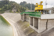 Hydropower station on Czorsztynski lake - Czorsztyn, Poland. Hydropower station on Czorsztynski lake - Czorsztyn, Poland.