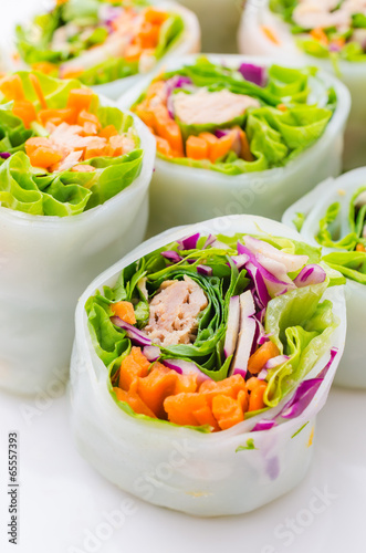 Photo: Spring rolls Spring rolls