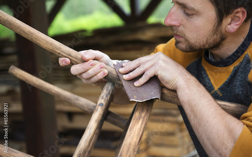 Photo: Wooden furniture restoration Wooden furniture restoration