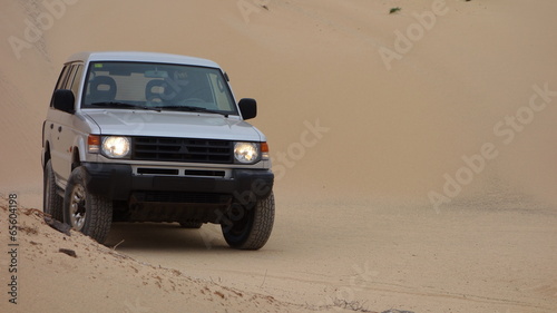 Photo: Coche En La Arena Coche En La Arena