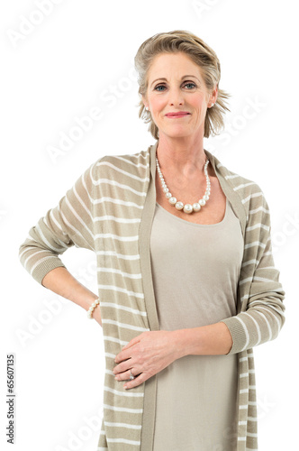 Photo: Casual Mature Woman Casual Mature Woman