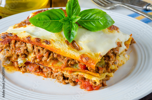 Photo: Homemade Lasagne Homemade Lasagne