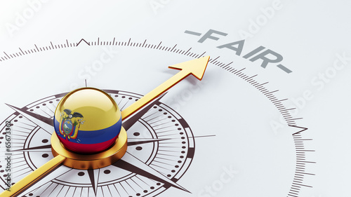 Illustration: Ecuador Compass Concept Ecuador Compass Concept