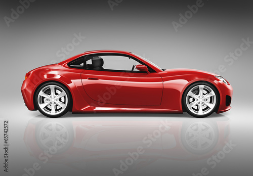 Illustration: 3D Sports Car 3D Sports Car
