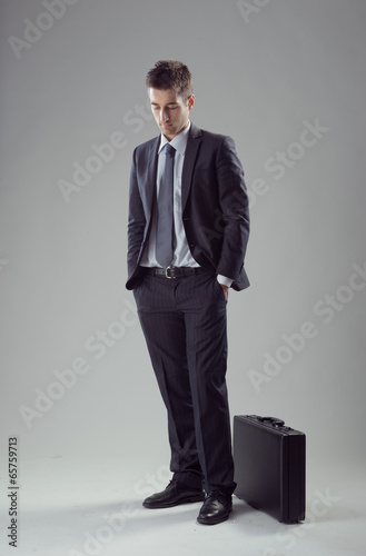 Photo: Elegant businessman waiting Elegant businessman waiting