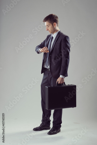 Photo: Elegant businessman waiting Elegant businessman waiting