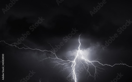 Photo: Thunder, lightnings and storm Thunder, lightnings and storm