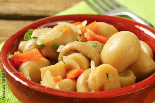 Photo: Pickled mushrooms Pickled mushrooms