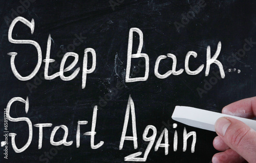 Photo: start again concept start again concept