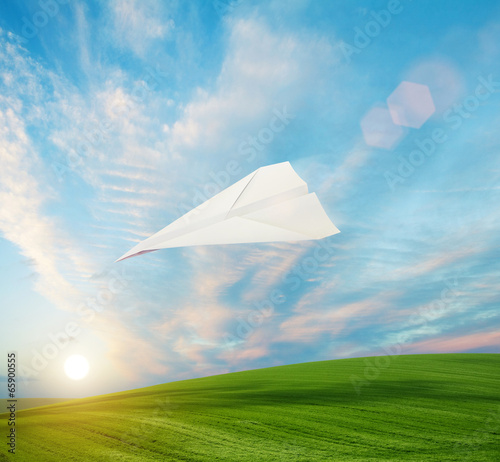 Photo: paper aeroplane paper aeroplane