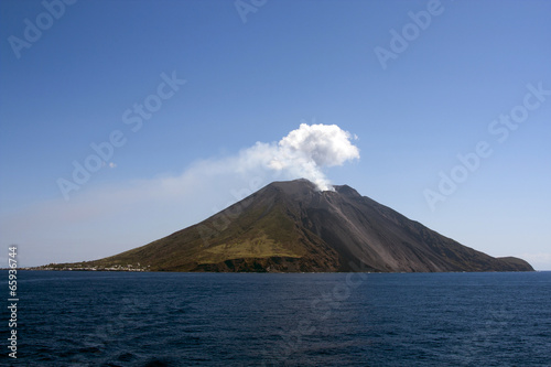 Photo: Stromboli island Stromboli island