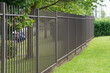 Metal fence Metal fence