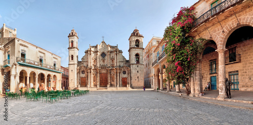 Fototapeta San Cristobal Cathedral, Cuba