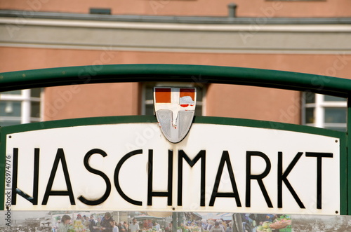 Photo: Naschmarkt, famous food market in Vienna city centre Naschmarkt, famous food market in Vienna city centre