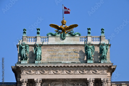 Photo: Imperial Eagle at he Hofburg Palace in Vienna Imperial Eagle at he Hofburg Palace in Vienna
