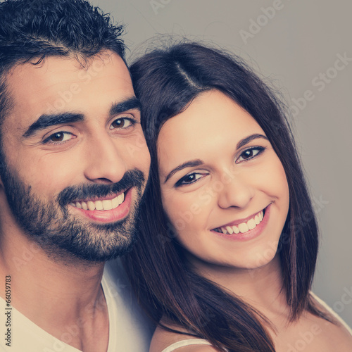 Photo: Portrait of a funny couple Portrait of a funny couple