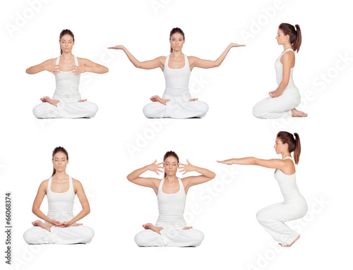 Photo: Pretty woman doing yoga Pretty woman doing yoga