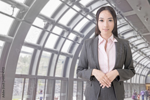 Photo: Attractive Asian business woman Attractive Asian business woman