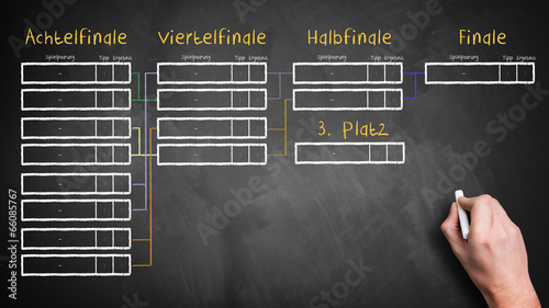 Photo: Spielplan Spielplan