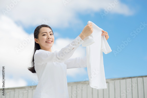 Photo: 洗濯・女性 洗濯・女性