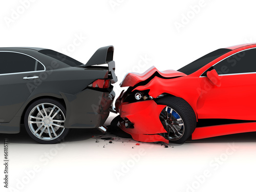 Illustration: Car crash Car crash