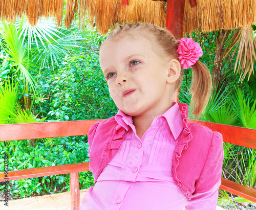 Photo: charming little girl charming little girl