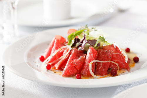 Photo: Meat Carpaccio Meat Carpaccio