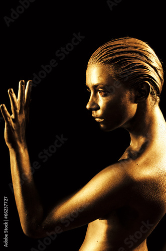 Photo: Golden lady Golden lady